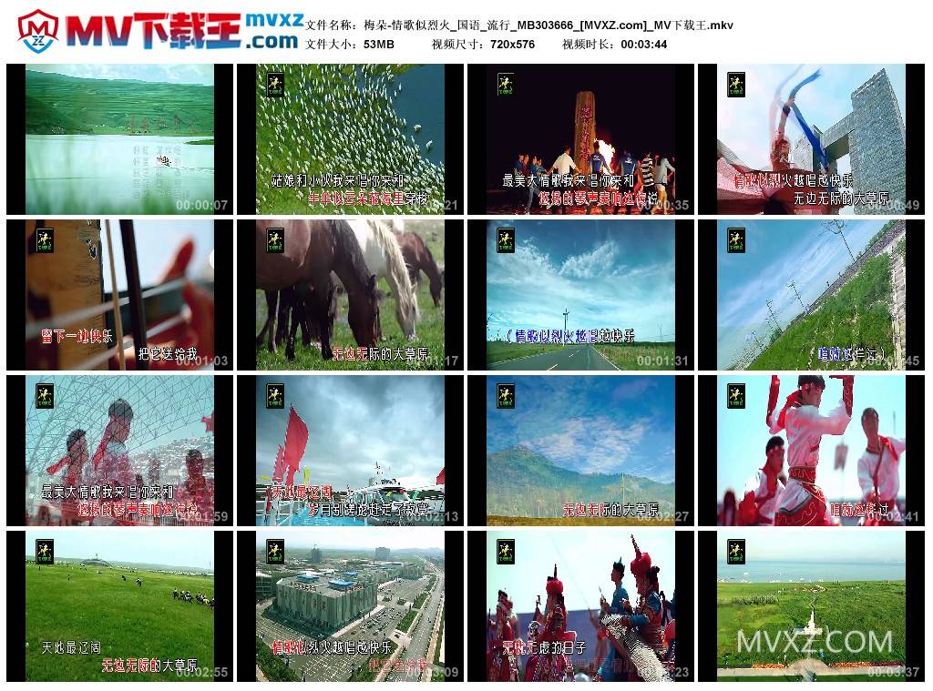 梅朵-情歌似烈火_国语_流行_MB303666